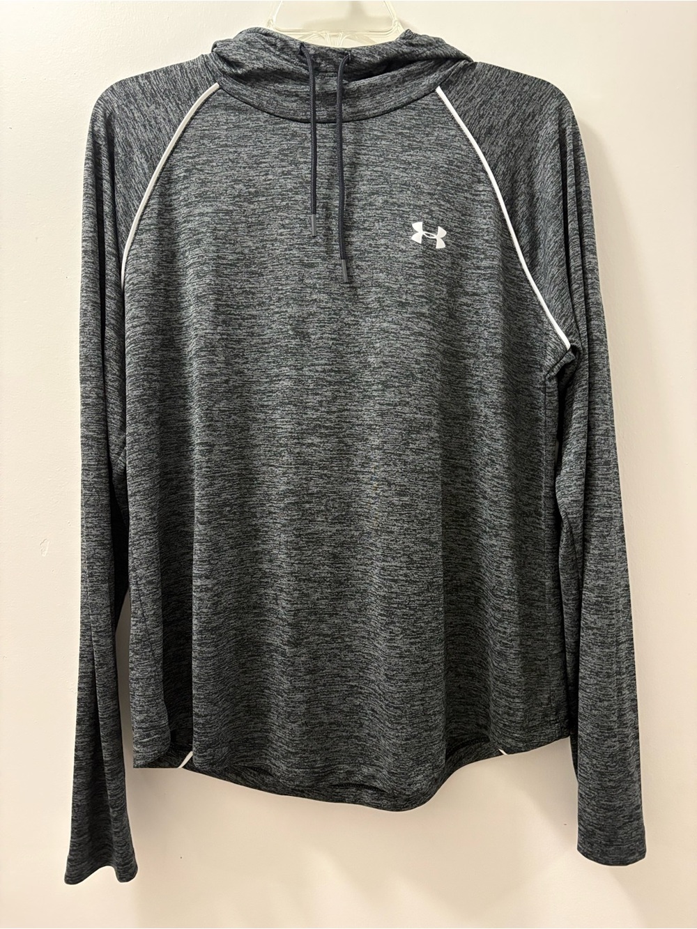 Under Armour Gray Heathered Pullover Hoodie